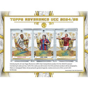 2024-25 Topps UEFA Club Competitions Reverence Soccer Hobby Box