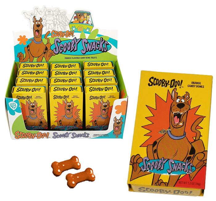 Scooby-Doo Scooby Snacks Orange Flavored Candy Bones