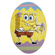 SpongeBob Eggstra Sours Strawberry Candy Tin