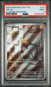 Joltik 2025 Pokemon White Flare Illustration Rare 116 PSA 9