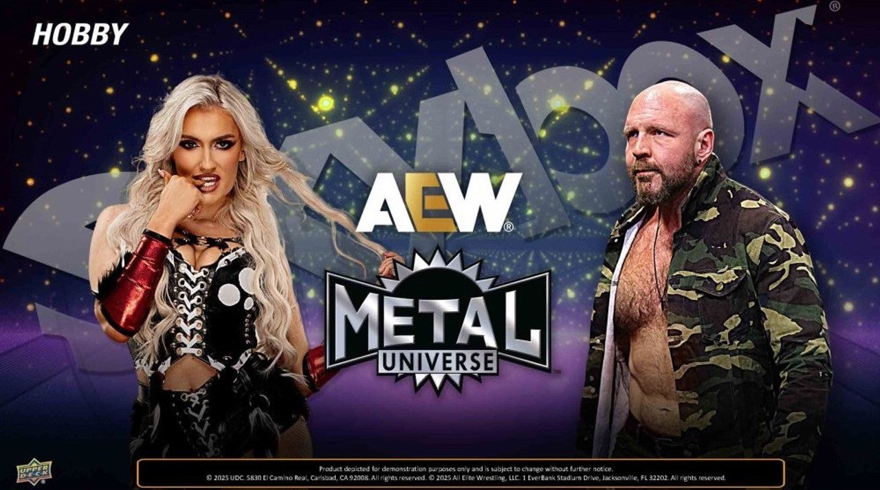 2025 Upper Deck AEW Skybox Metal Universe Hobby 16 Box Case [Contact Us To Order]
