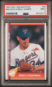 Nolan Ryan 1991 Pacific Nolan Ryan #92 PSA 9