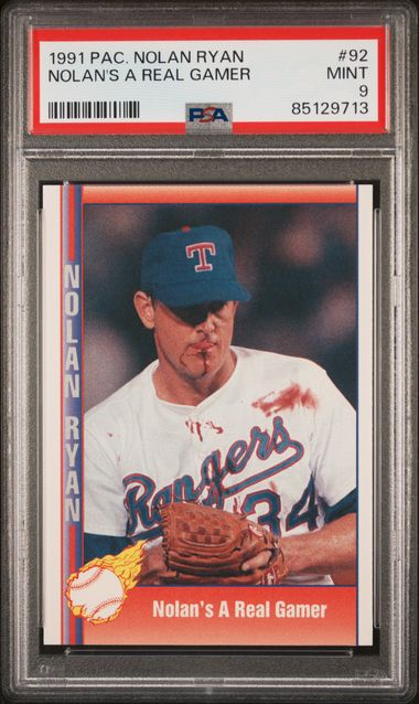 Nolan Ryan 1991 Pacific Nolan Ryan #92 PSA 9