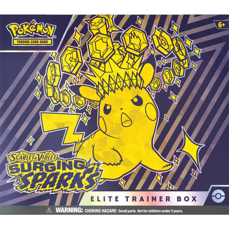 Pokemon Scarlet & Violet Surging Sparks Elite Trainer 10 Box Case