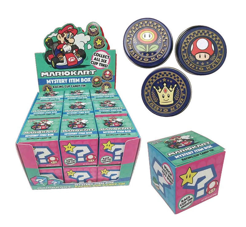 Nintendo Mario Kart Candy Tin Mystery Box
