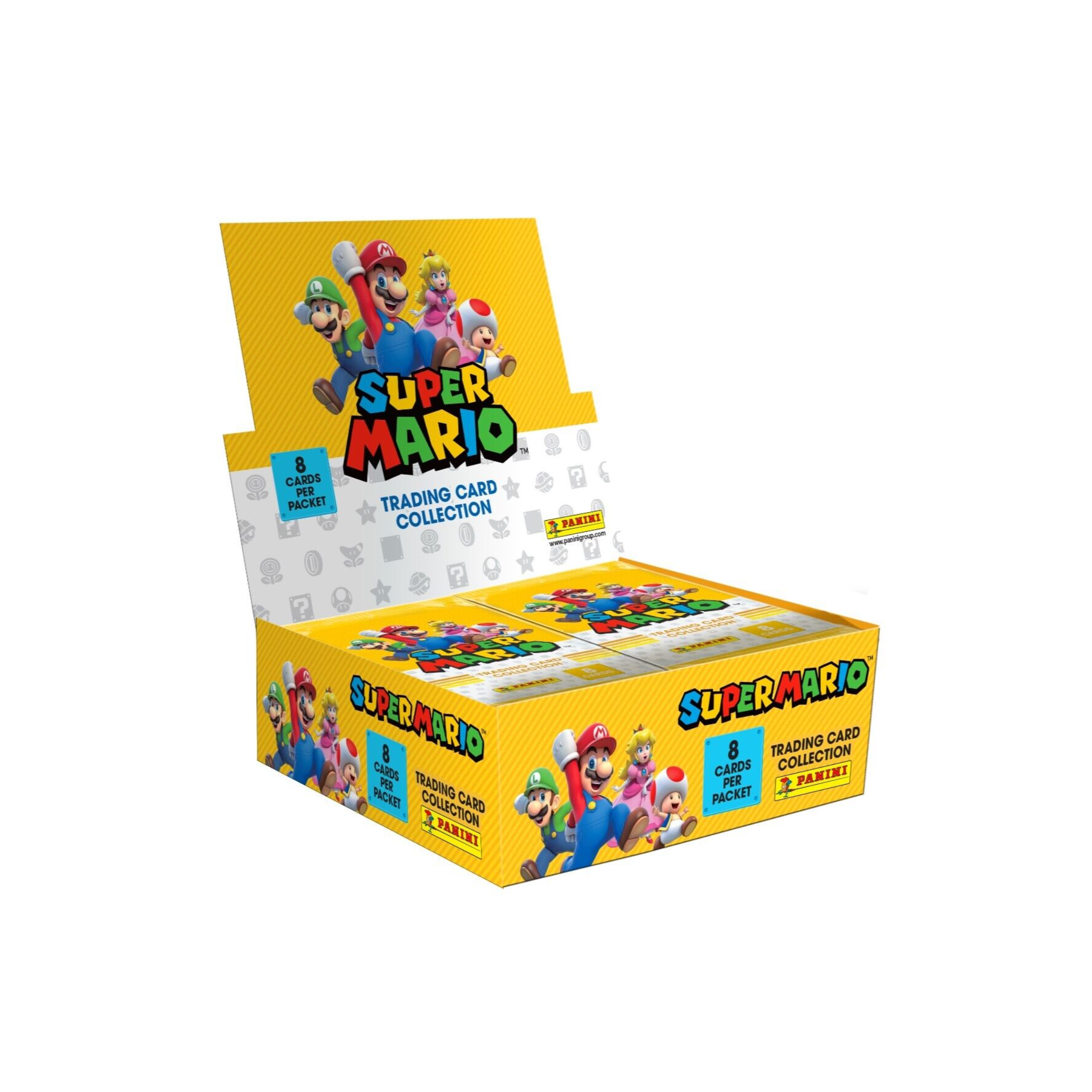 Panini Super Mario Trading Card Booster Box Piece Of The Game