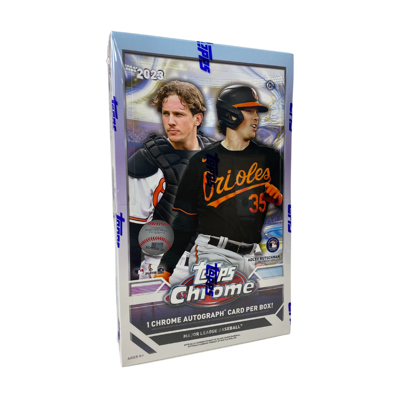 2023 Topps Chrome Baseball Hobby 12 Box Case