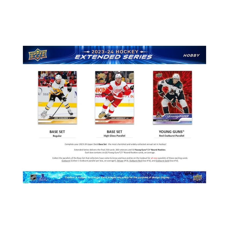 2023-24 Upper Deck Extended Series Hockey Hobby Box [Contact Us To Order]