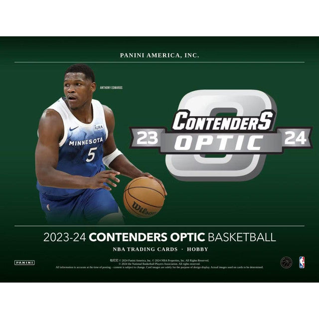 2023-24 Panini Contenders Optic Basketball Hobby 20 Box Case