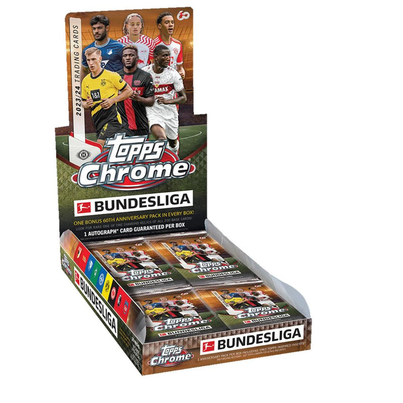 2024 Topps Chrome Bundesliga Hobby 12 Box Case