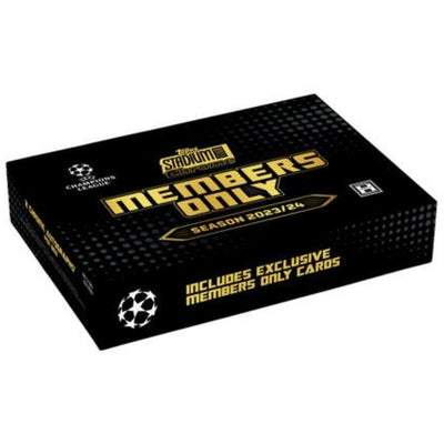 2023-24 Topps UEFA Club Competitions Stadium Club Chrome Soccer Hobby Box