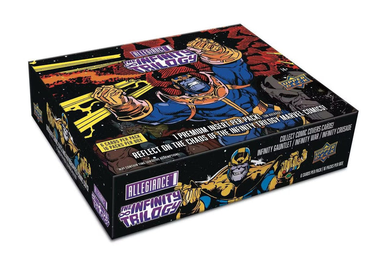 Marvel Allegiance: The Infinity Trilogy Hobby 12 Box Case (Upper Deck) [Contact Us To Order]