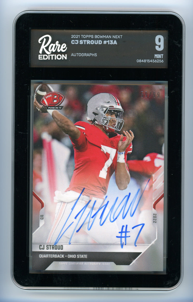 C.J. Stroud 2021 Topps Bowman Next Autographs 