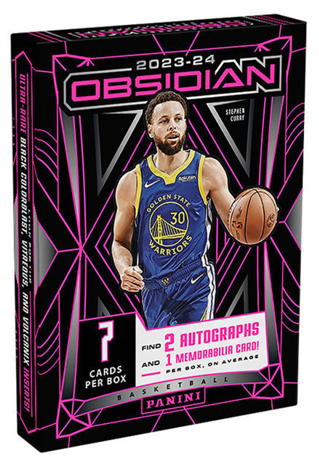 2023-24 Panini Obsidian Basketball Hobby 12 Box Case