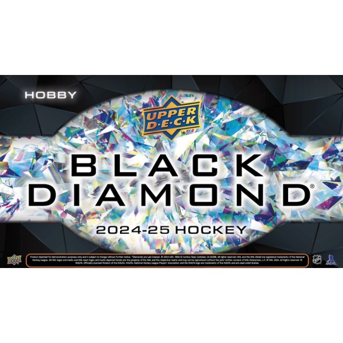 2024-25 Upper Deck Black Diamond Hockey Hobby 5 Box Case [Contact Us To Order]