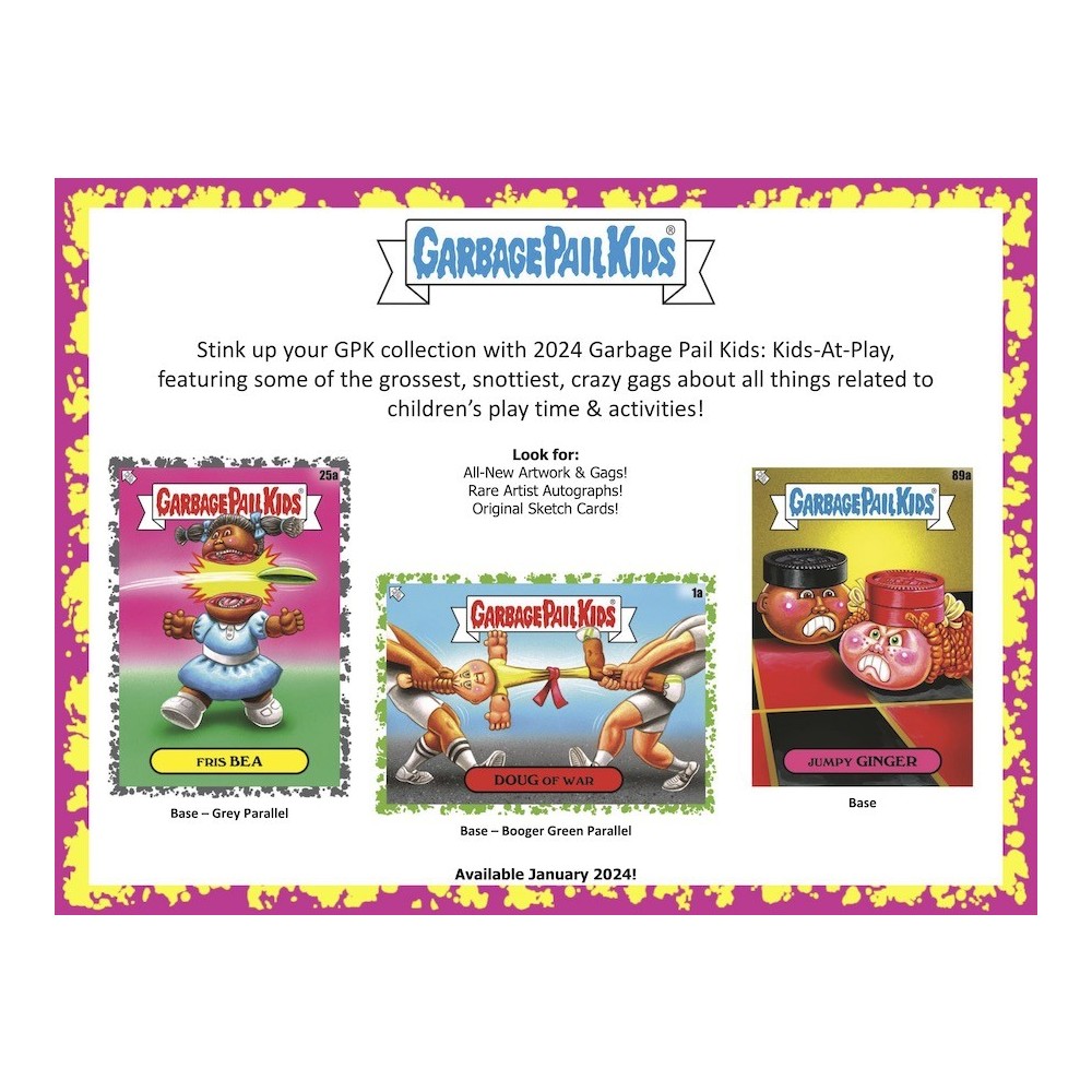 2024 Topps Garbage Pail Kids: Kids-At-Play Hobby (8 Box Case)