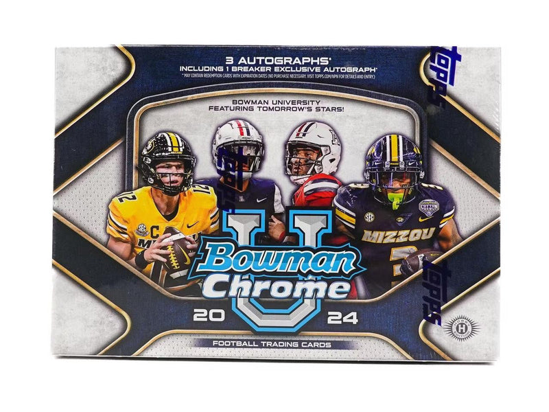 2024 Bowman Chrome University Football Breaker&