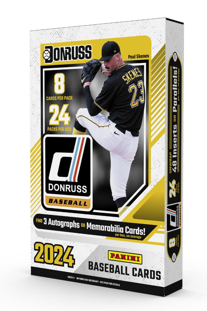 2024 Panini Donruss Baseball Hobby 16 Box Case