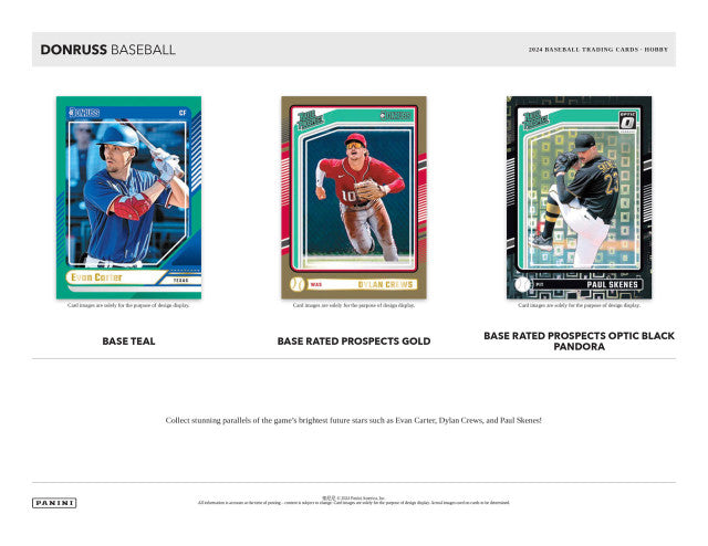 2024 Panini Donruss Baseball Hobby Pack
