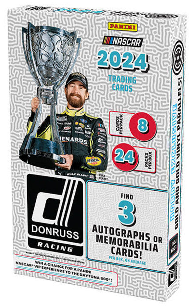 2024 Panini Donruss Racing Hobby 20 Box Case