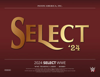 2024 Panini Select WWE Hobby 12 Box Case