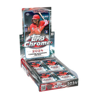 2024 Topps Chrome Baseball Hobby 12 Box Case