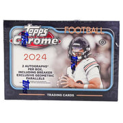 2024 Topps Chrome Football Breaker's Delight 10 Box Case