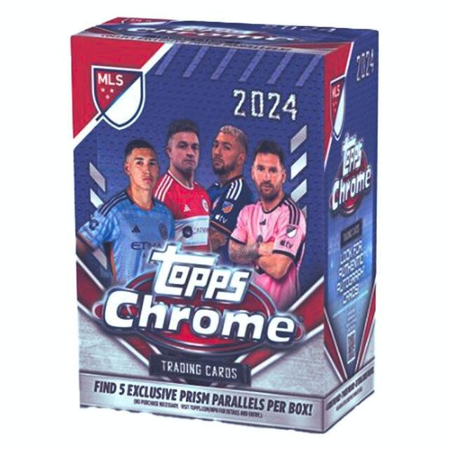 2024 Topps MLS Chrome Soccer Blaster Box 40 Box Case