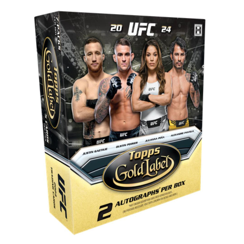 2024 Topps UFC Gold Label Hobby 8 Box Case