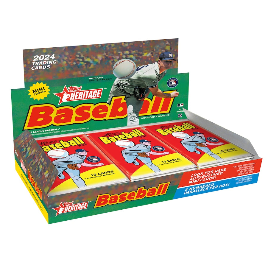 2024 Topps Heritage Baseball Mini Box