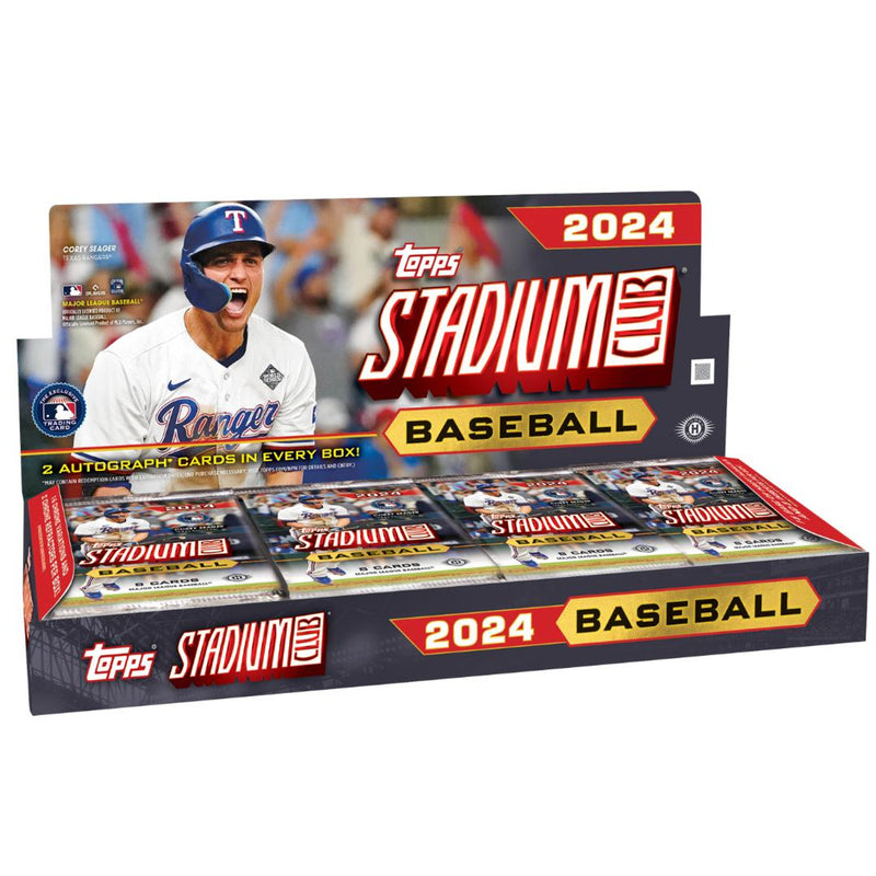 2024 Topps Stadium Club Baseball Hobby 16 Box Case