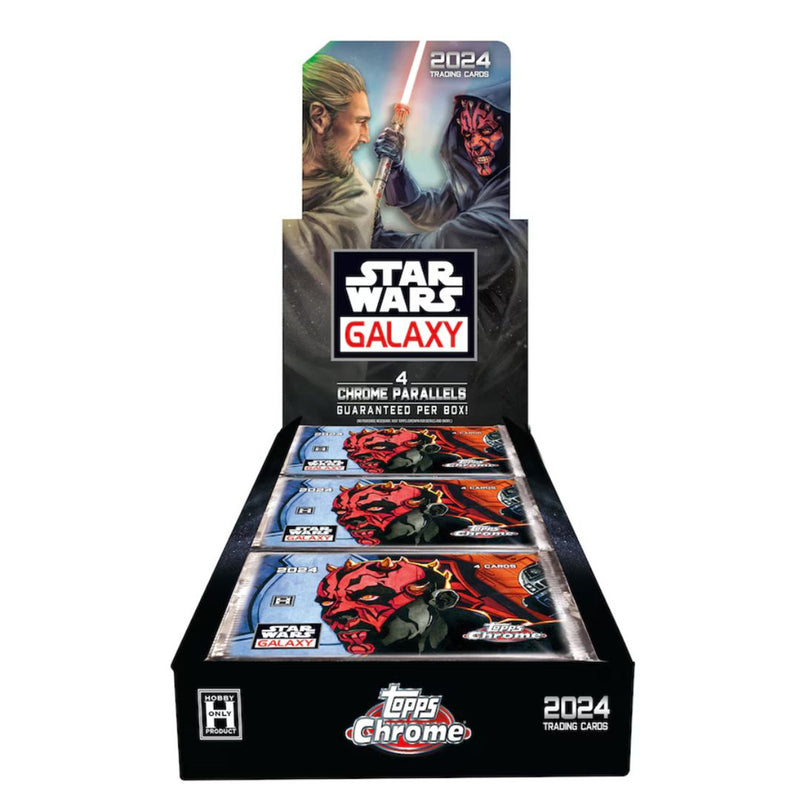 2024 Topps Star Wars Chrome Galaxy Hobby 12 Box Case