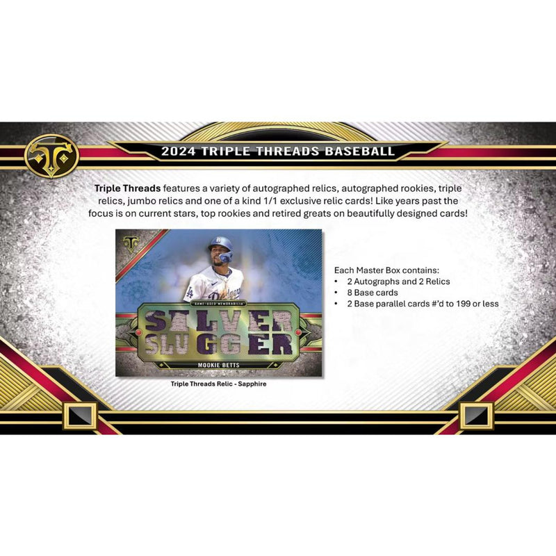 2024 Topps Triple Threads Baseball Hobby Box