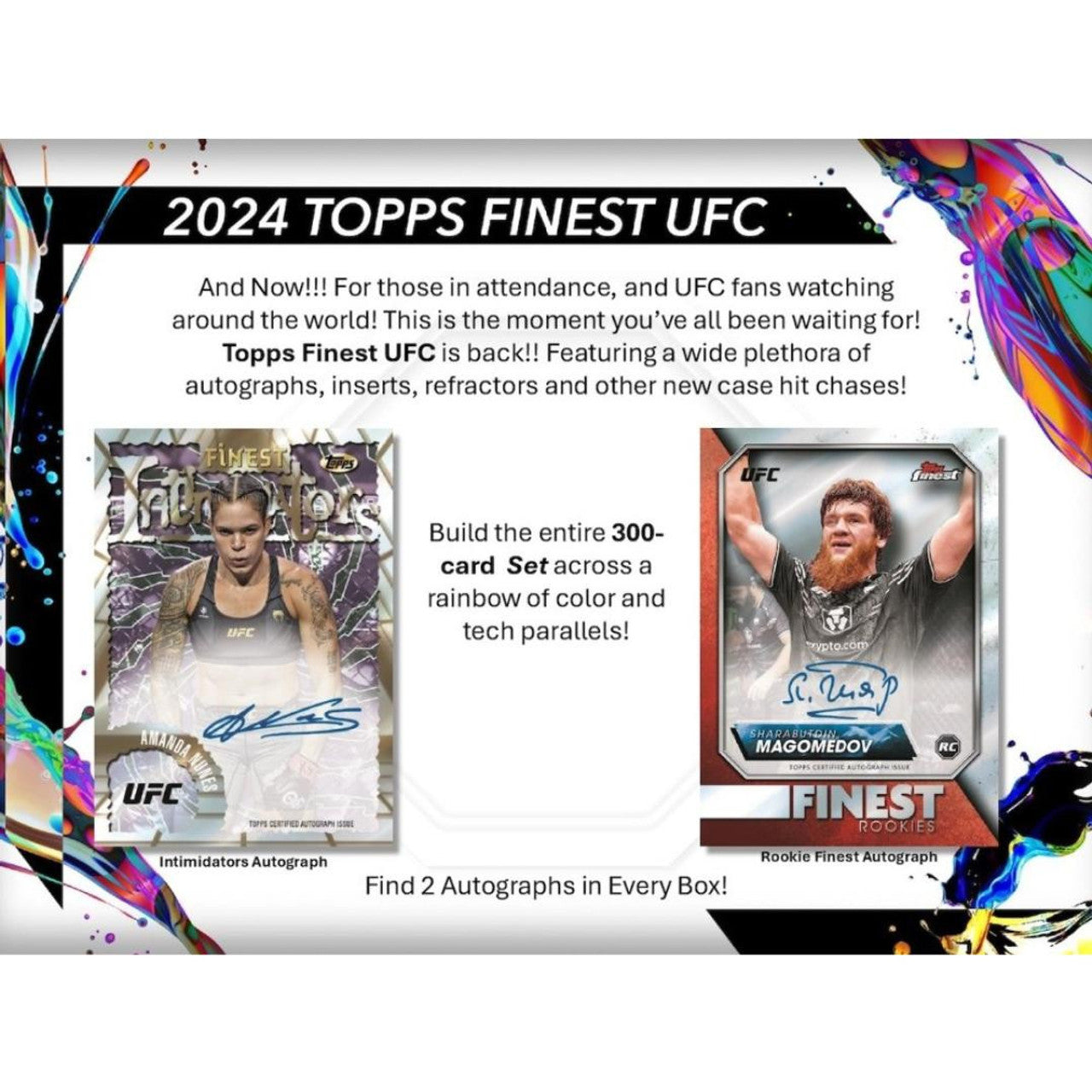 2024 Topps Finest UFC Blaster Box