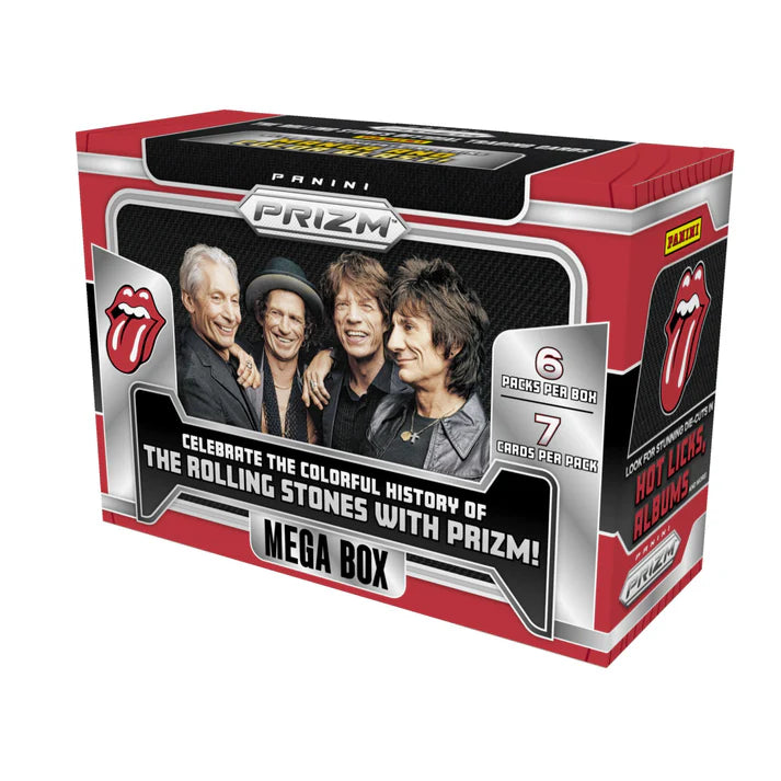 2024 Panini Prizm The Rolling Stones Hobby Mega 20 Box Case