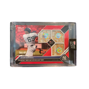 Jasson Dominguez 2023 Topps Now Game used Triple Base Relic # 7/10