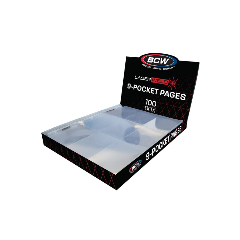 LaserWeld Pages - 9 Pocket - 100ct Box