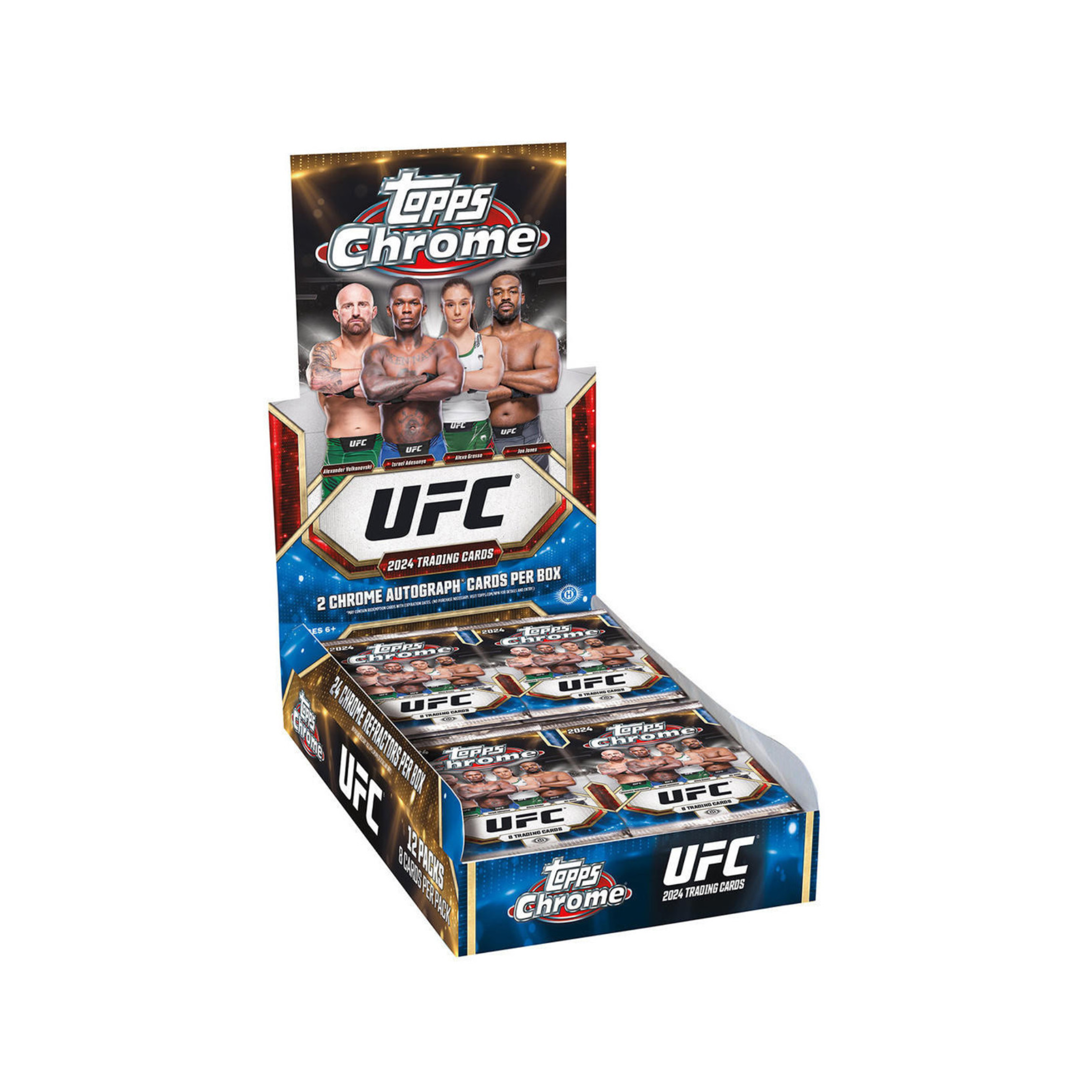 2024 Topps UFC Chrome Hobby Box