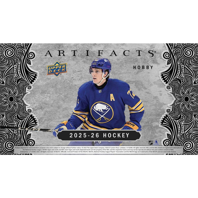 2025-26 Upper Deck Artifacts Hockey Hobby 10 Box Case [Contact Us To Order]