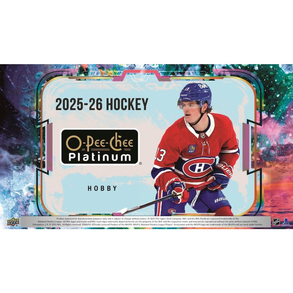 2025-26 Upper Deck O-Pee-Chee Platinum Hockey Hobby 8 Box Case [Contact us to Order]