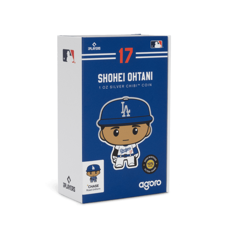 2025 Niue Major League Baseball Players Chibi Shohei Ohtani 1 oz Silver Coin