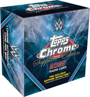 2025 Topps Chrome Sapphire WWE Hobby 10 Box Case