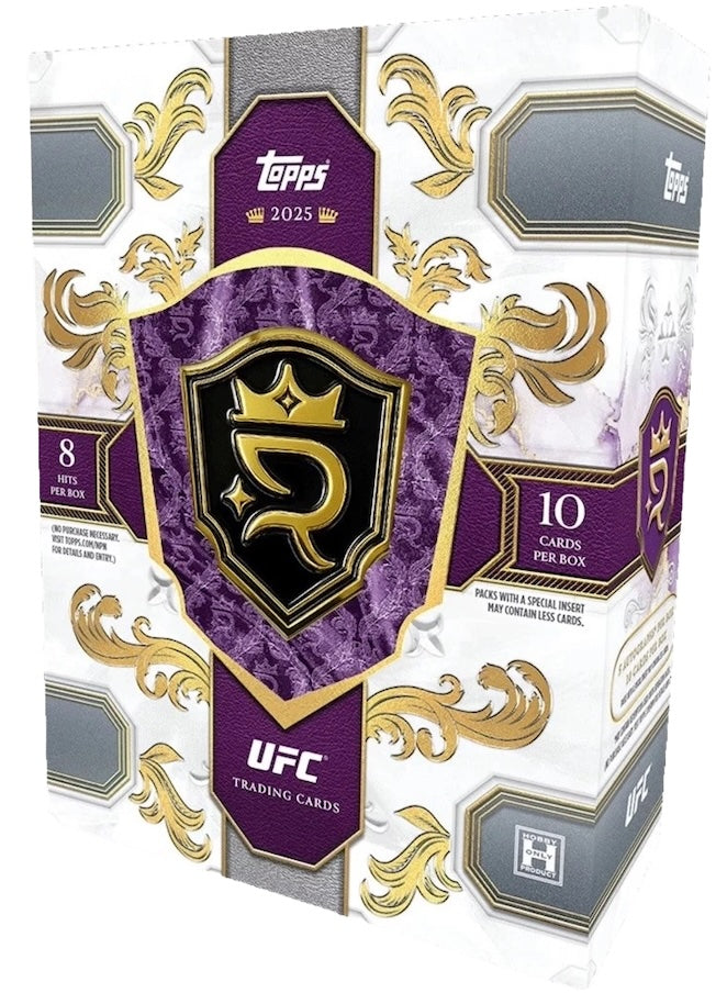 2025 Topps UFC Royalty Hobby 4 Box Case