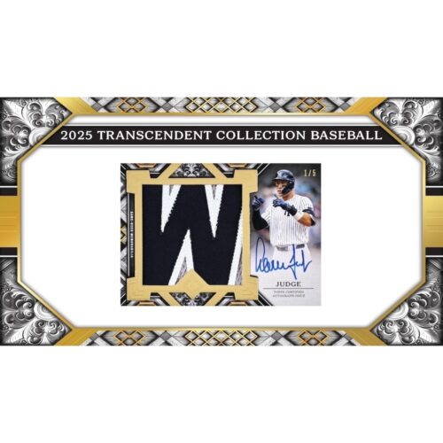 2025 Topps Transcendent Collection Baseball Hobby Case