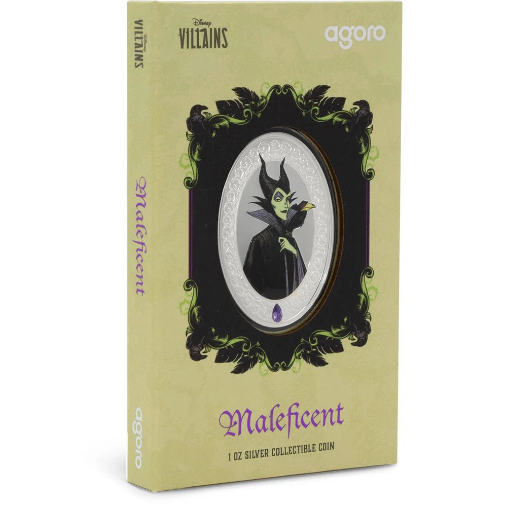 Agoro Disney Villains Maleficent 1oz. Silver Collectible Coin
