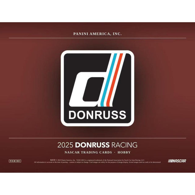 2025 Panini Donruss Racing Hobby 20 Box Case