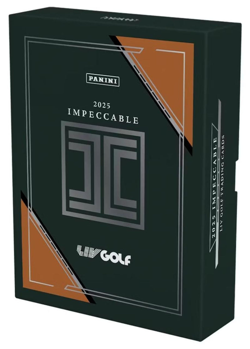 2025 Panini Impeccable LIV Golf Hobby 3 Box Case