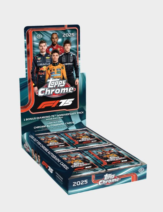 2025 Topps Chrome Formula 1 Racing Hobby Box