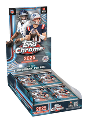 2025 Topps Chrome Football Hobby Box