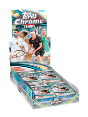 2025 Topps Chrome Tennis Hobby 12 Box Case